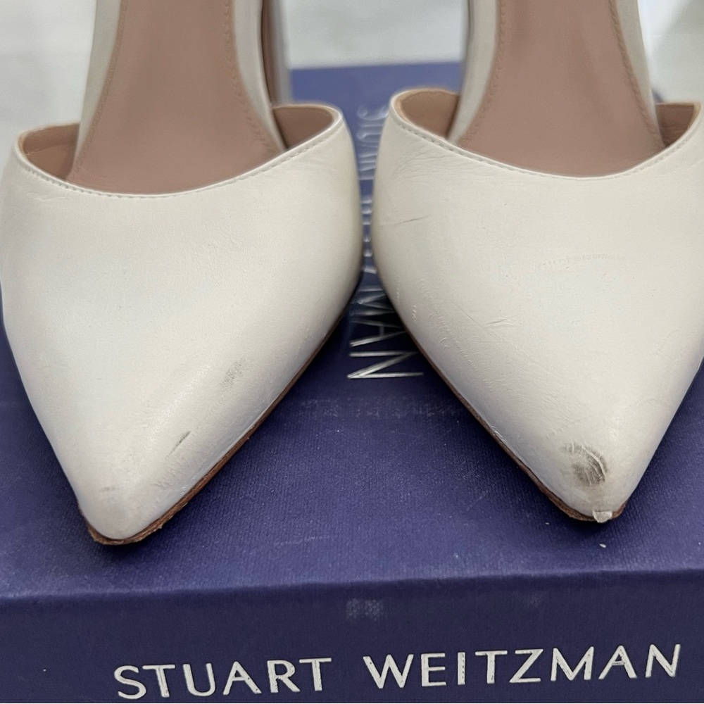 Stuart Weitzman Eventually Leather Mule Pump - image 3